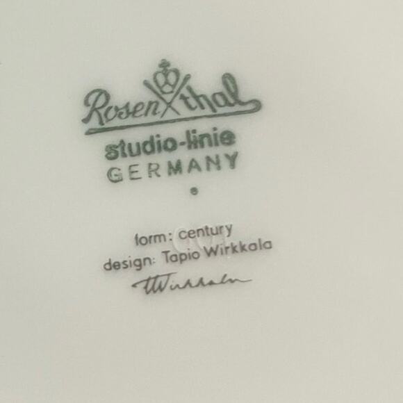 Rosenthal Porcelain Germany 1980s Tapio Wirkkala and Dorothy Hafner Vase - Picture 8 of 8